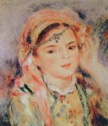 Pierre Renoir Algerian Woman oil painting artist
